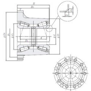 roulements HUR042-27 NTN