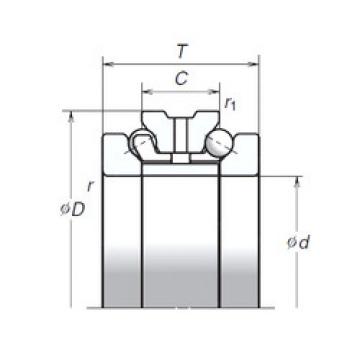 roulements 200TAC29D+L NSK