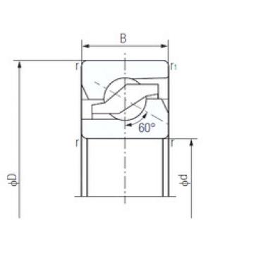 roulements 55TAB12 NACHI