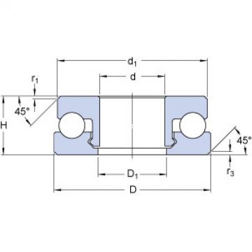 roulements 51101 V/HR22T2 SKF