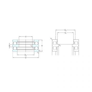 roulements 52217 SKF