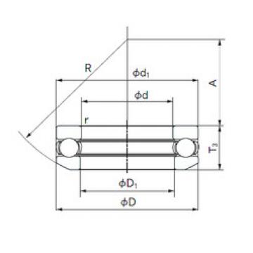 roulements 53212 NACHI