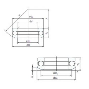 roulements 53215U NACHI