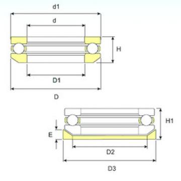 roulements 53208 U 208 ISB