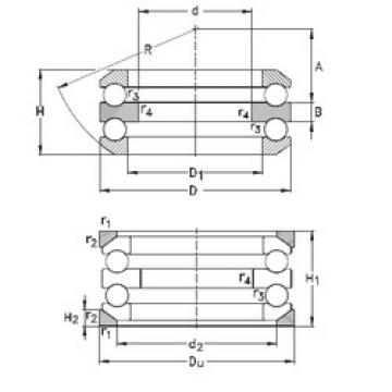 roulements 54204+U204 NKE