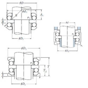 roulements 54238XU NSK