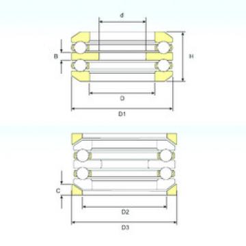 roulements 54309 U 309 ISB