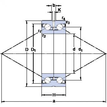 roulements BEAS 008032-2RZ SKF