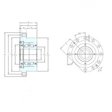 roulements BSDU 245 FF SNFA