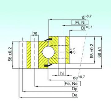 roulements EB1.25.1204.400-1SPPN ISB