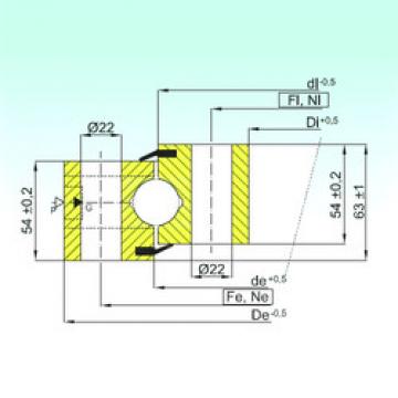 roulements NB1.25.1255.200-1PPN ISB