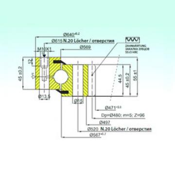 roulements ZB1.20.0568.200-2RPPN ISB