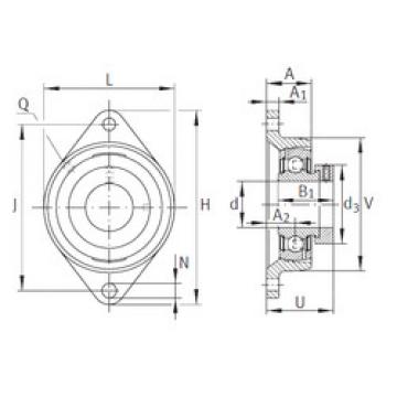 roulements PCJT1-1/4 INA