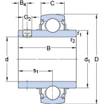 roulements YAR 209-112-2FW/VA201 SKF