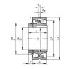 roulements 23026-E1A-K-M + H3026 FAG