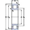 roulements 6021-2Z SKF