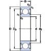 roulements E2.6004-2RSH SKF