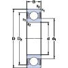 roulements 61913-2RS1 SKF #1 small image