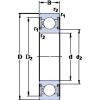 roulements D/W R10-2RS1 SKF #1 small image