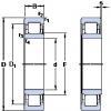 roulements NU 1005 SKF #1 small image