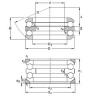 roulements 54204+U204 NKE