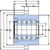 roulements FBSA 204/QBC SKF