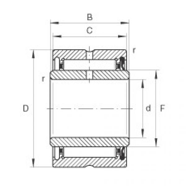 roulements NA4904-RSR INA #1 image