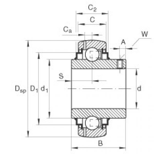 roulements GY1108-KRR-B-AS2/V INA #1 image