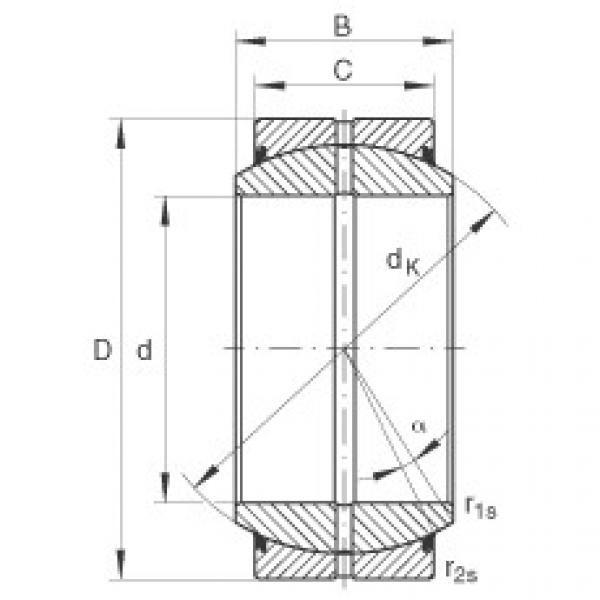 roulements GE45-DO-2RS INA #1 image