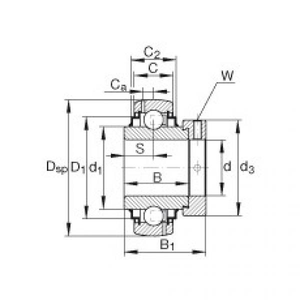 roulements G1008-KRR-B-AS2/V INA #1 image