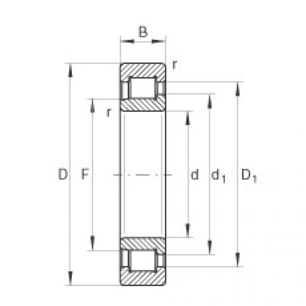 roulements SL192318-TB INA #1 image