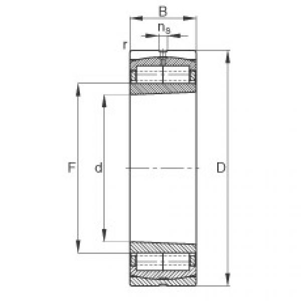 roulements F-800485.ZL-K-C5 FAG #1 image