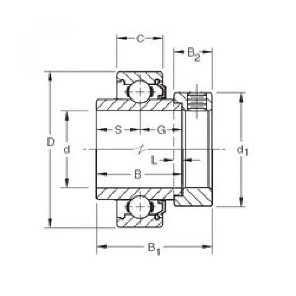 roulements 1008KL Timken #1 image