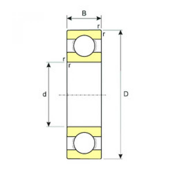 roulements 61896 MA ISB #1 image