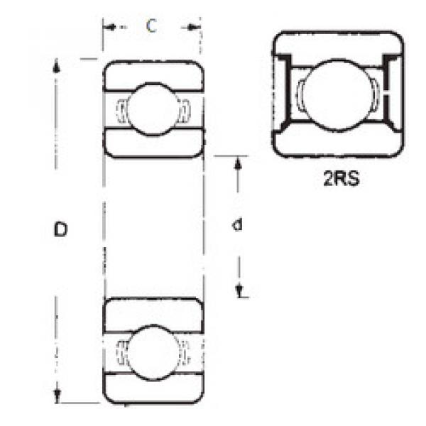 roulements 6220-2RS FBJ #1 image