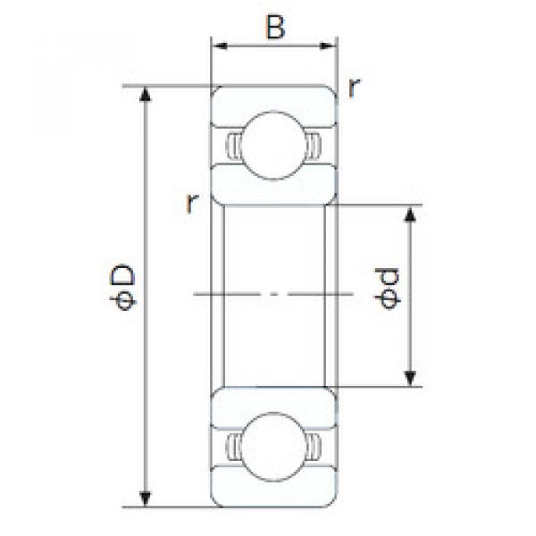 roulements 6311JT NACHI #1 image