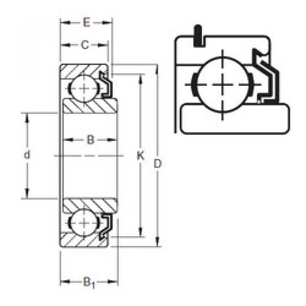 roulements 203KLG Timken #1 image