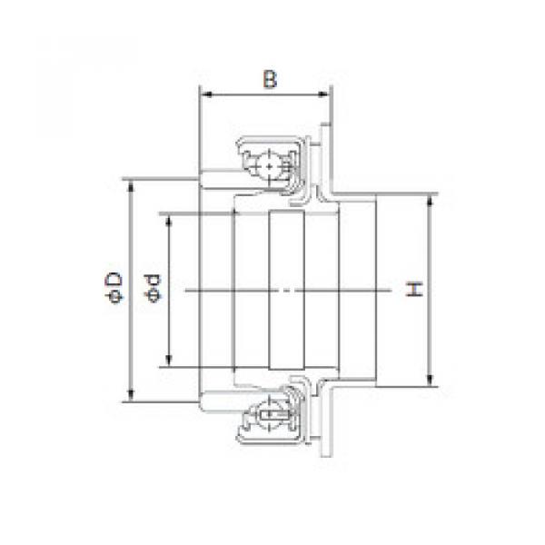 roulements 68SCRN58P-5 NACHI #1 image