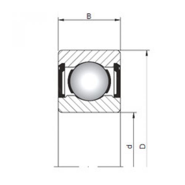 roulements 628/4 ZZ ISO #1 image