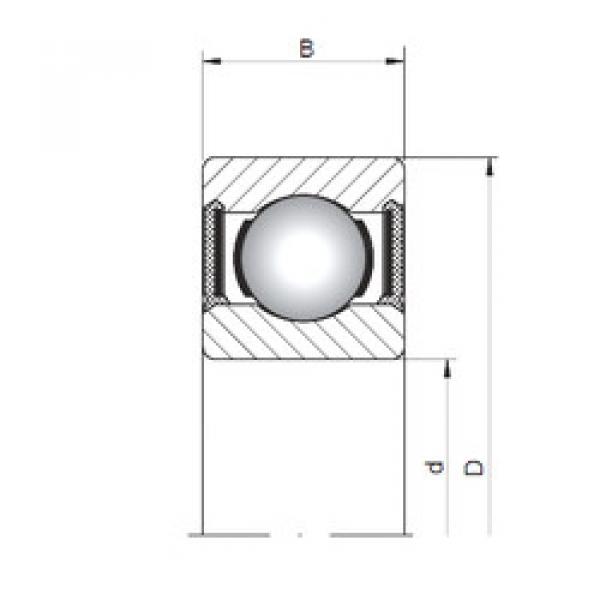 roulements 634-2RS ISO #1 image