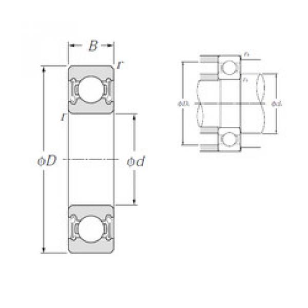 roulements 6006LLB NTN #1 image