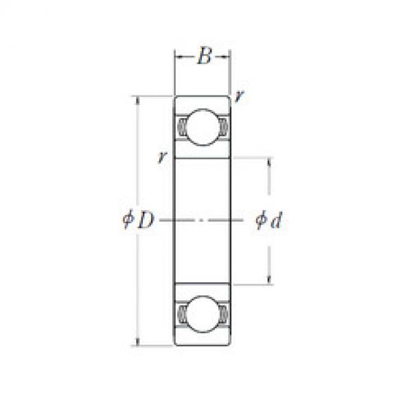 roulements 6200L11-H-20DDU NSK #1 image