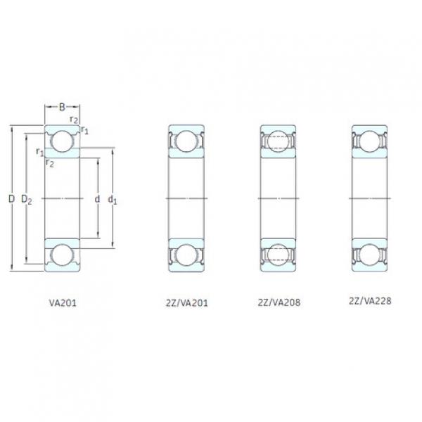 roulements 6202-2Z/VA228 SKF #1 image