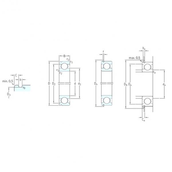 roulements 6217N SKF #1 image