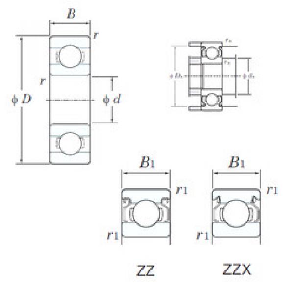 roulements W685ZZ KOYO #1 image