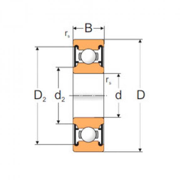 roulements 62208-2RS1 MPZ #1 image