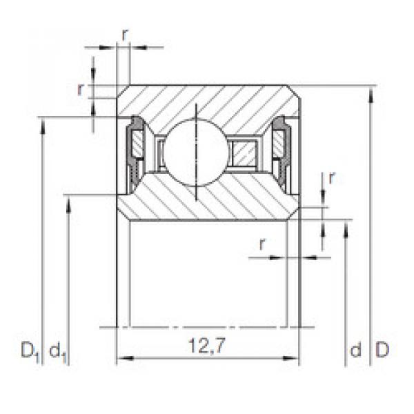 roulements CSCU 040.2RS INA #1 image