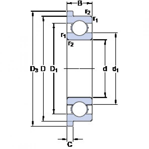 roulements W 603 R SKF #1 image