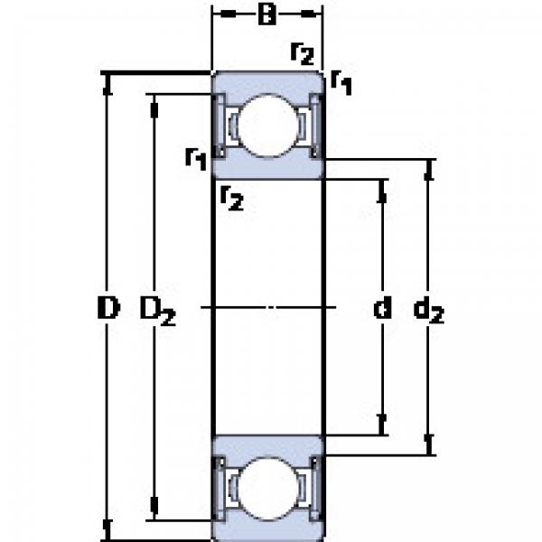 roulements D/W R10-2RS1 SKF #1 image