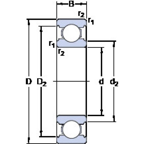 roulements D/W RW1810 SKF #1 image